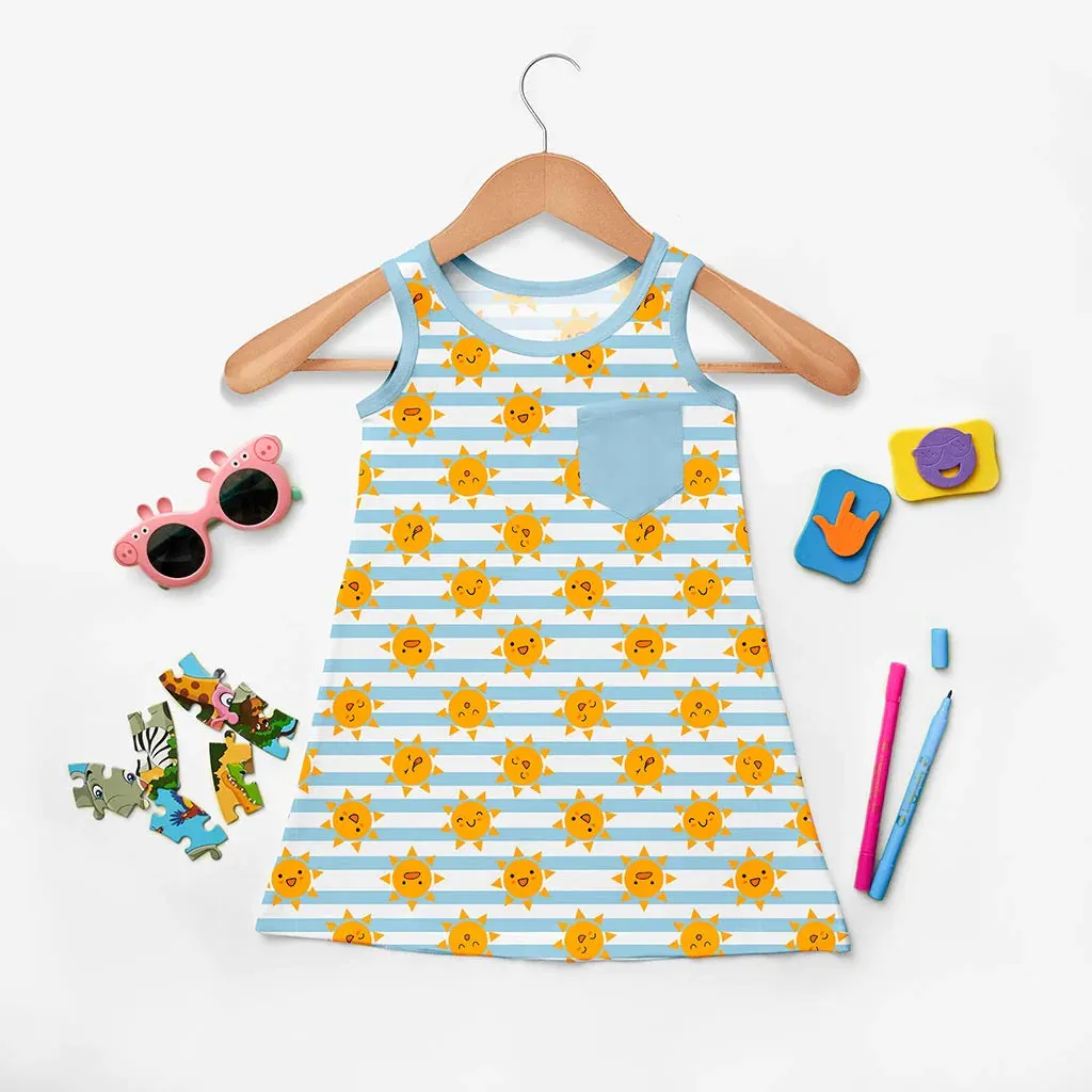 Glow A-line Dress - Sunny Bliss - 6 - 12 months