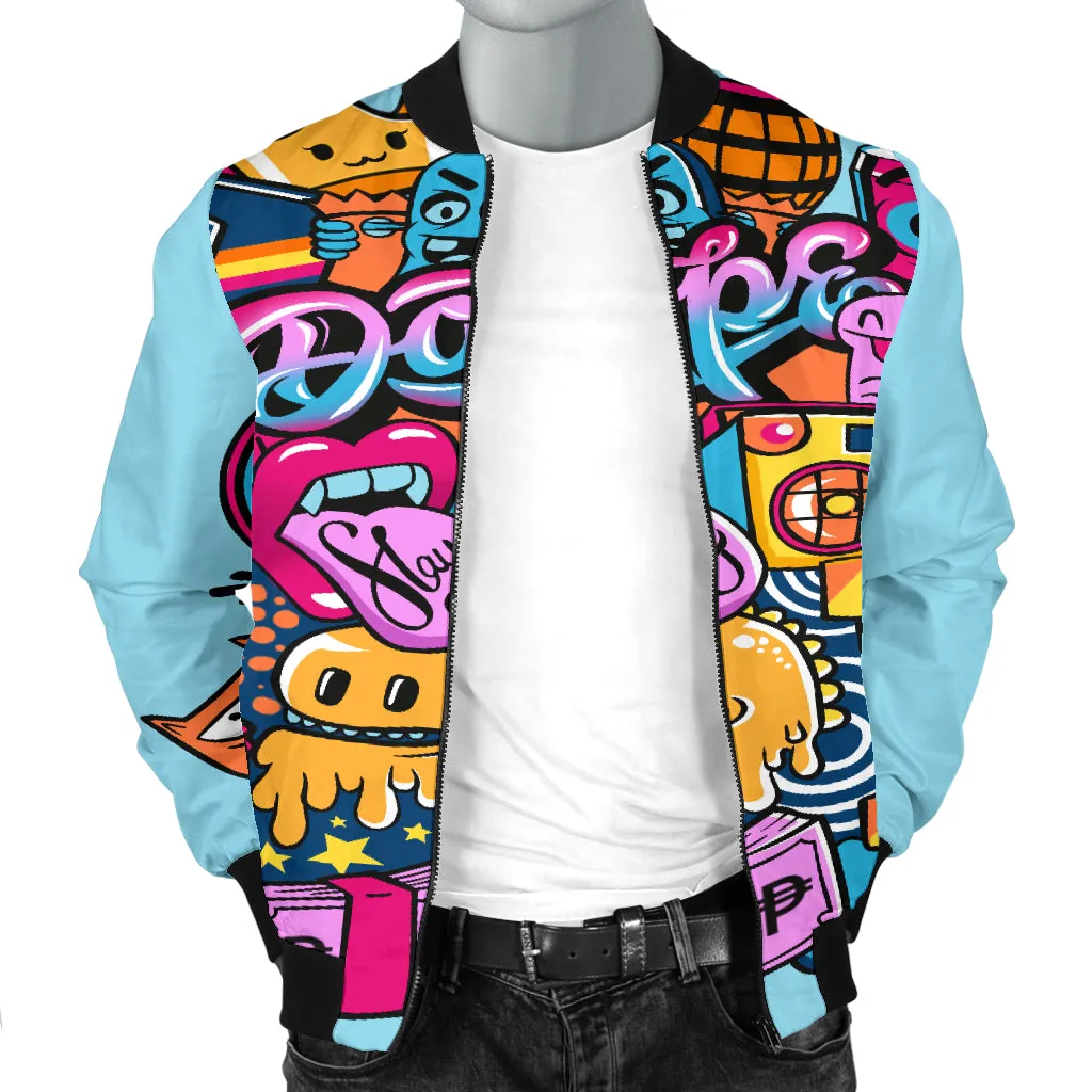 Graffiti Men's Bomber Jacket