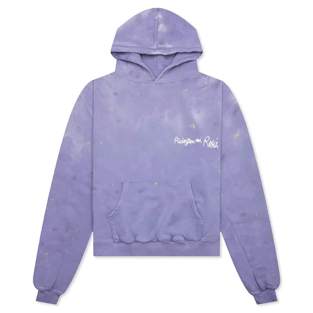 Gym Bag CVA Hoodie - Washed Purple