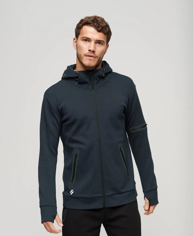 Gymtech Zip Up Hoodie | Eclipse Navy