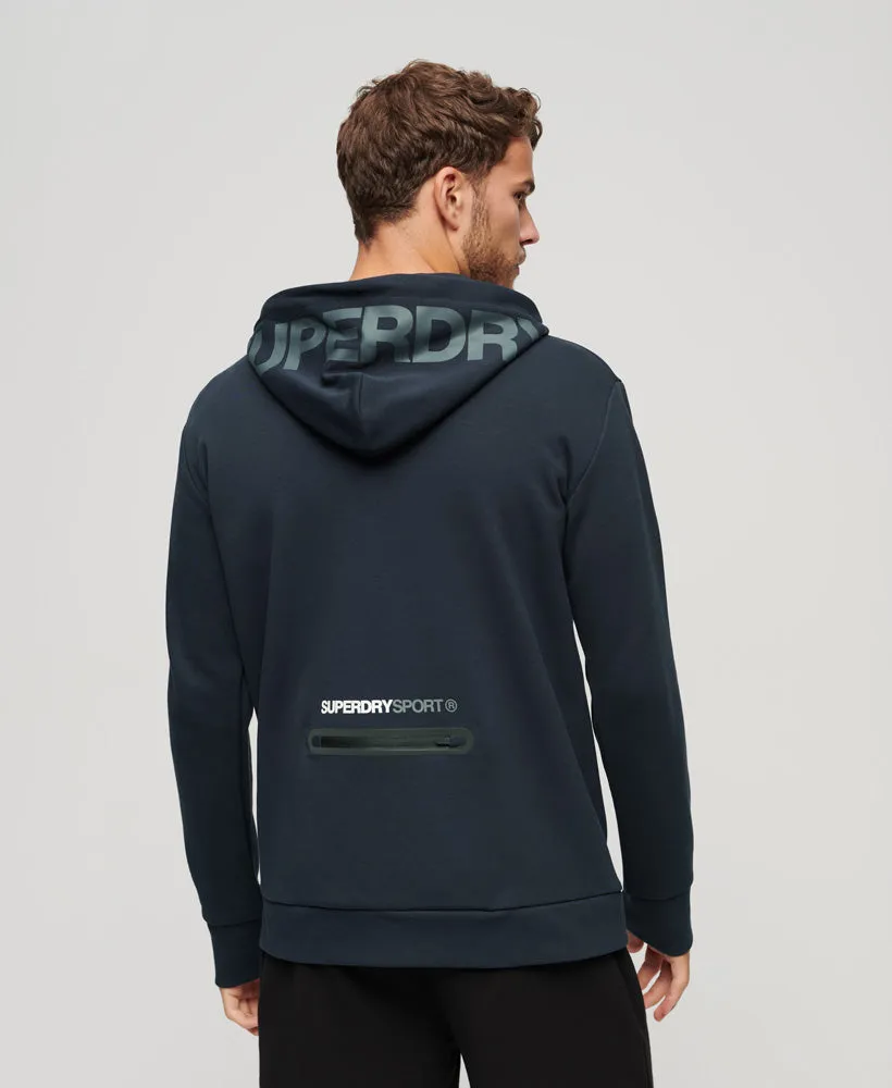 Gymtech Zip Up Hoodie | Eclipse Navy