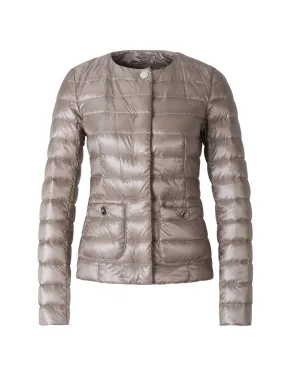 Herno Buttoned Crewneck Padded Jacket