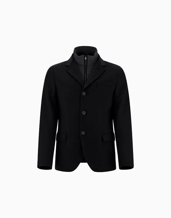 HERNO Cashmere & Nylon Ultralight Blazer