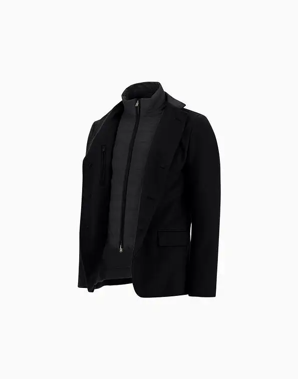 HERNO Cashmere & Nylon Ultralight Blazer