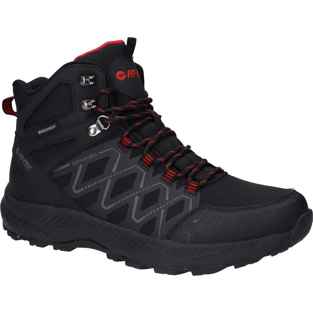 Hi-Tec Diamonde Mid Boots Black/Castlerock