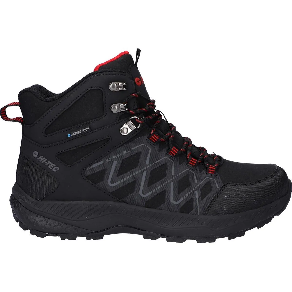 Hi-Tec Diamonde Mid Boots Black/Castlerock