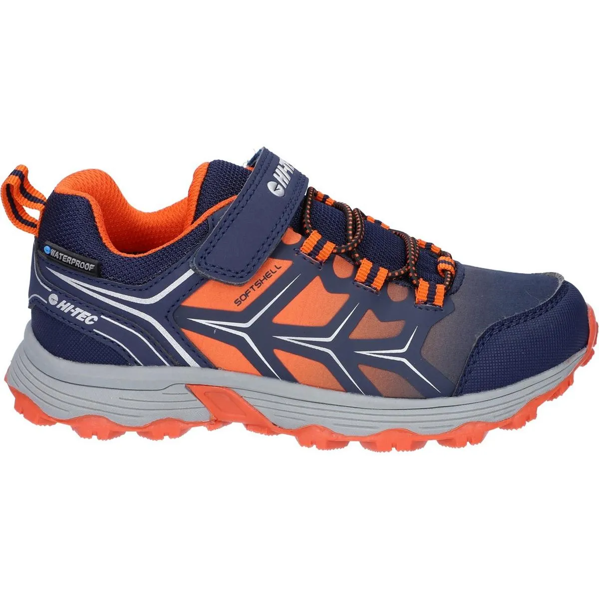 Hi-Tec Scooby Low Boots Naval Academy/Red Orange/Sleet