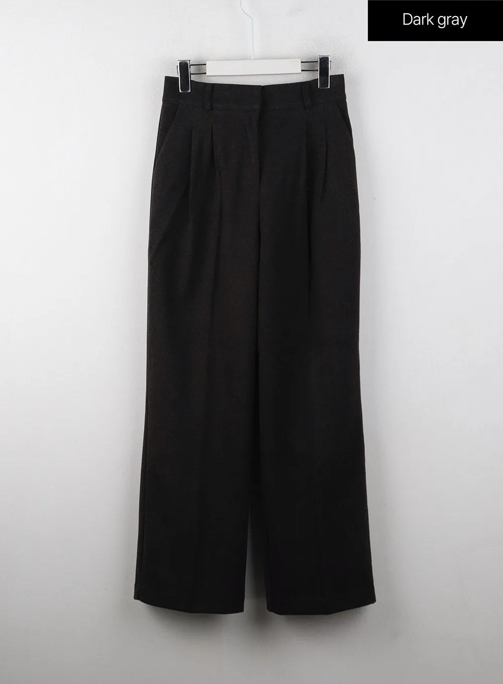 High-Waist Tailored Pants IJ403