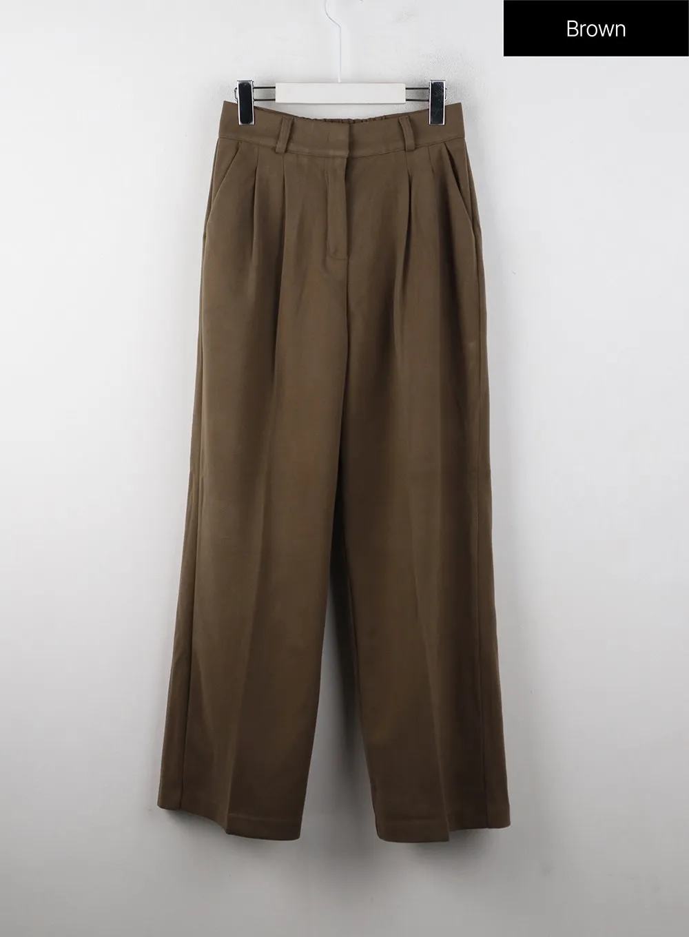 High-Waist Tailored Pants IJ403