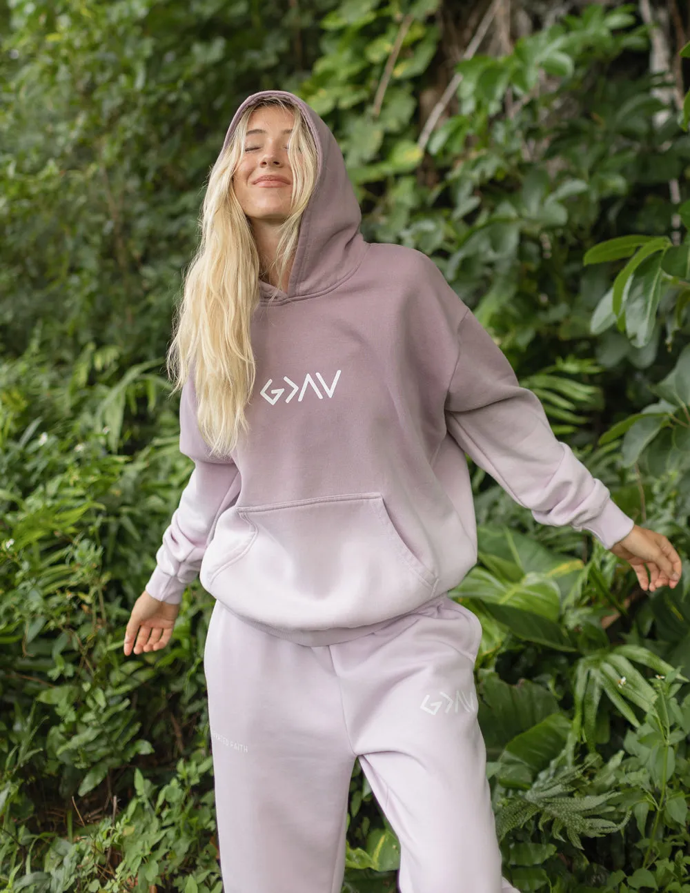 Highs and Lows Purple Unisex Hoodie