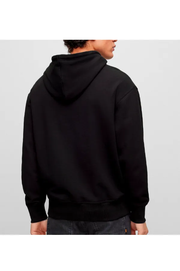 Hugo Boss Basic Logo Hoodie Black