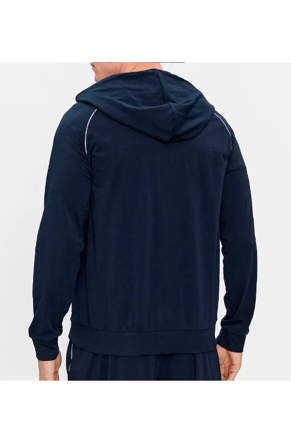 Hugo Boss Loungewear Zip Hoodie Navy