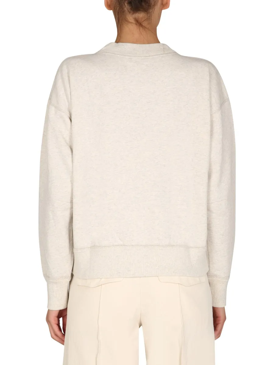 Isabel Marant toile Flocked Logo Sweater