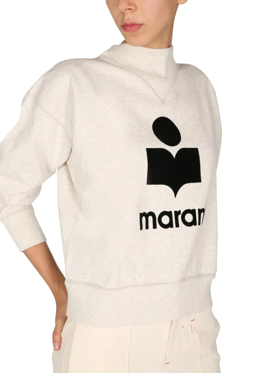 Isabel Marant toile Flocked Logo Sweater