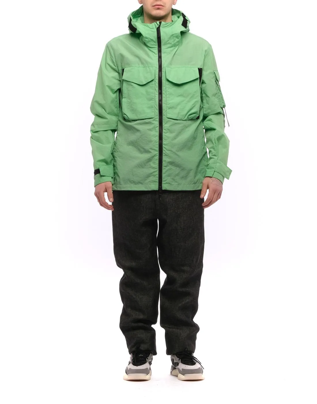 Jacket for man E0TM530AC223 PISTACCHIO GREEN OUTHERE