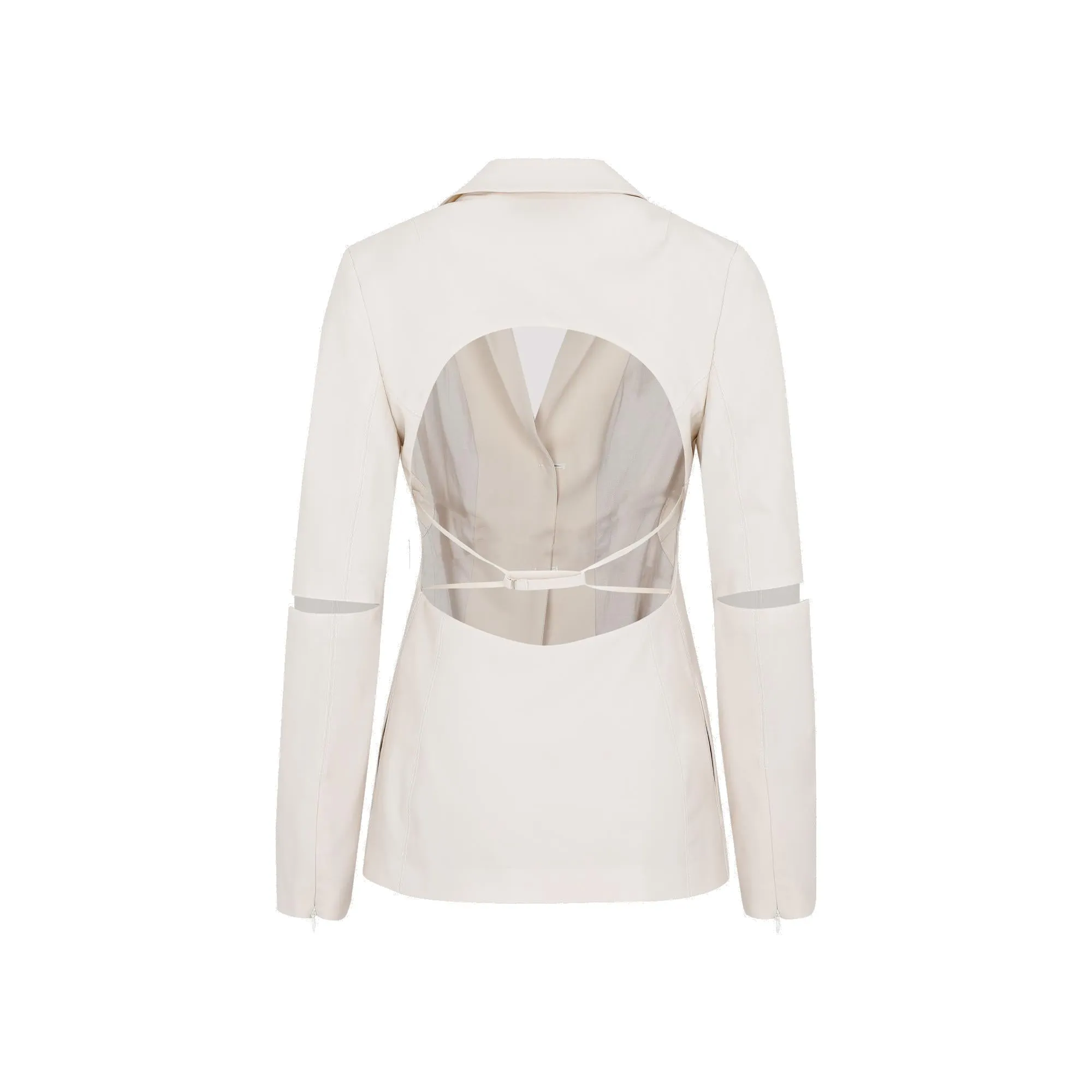 Jacquemus Single-Breasted Backless Jacket