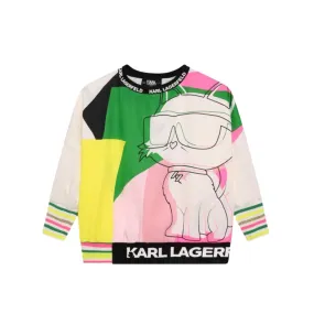 Karl Lagerfeld Sweater Logo Multi Colour