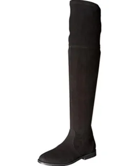 Kenneth Cole Emma Stretch Womens Suede Tall Over-The-Knee Boots