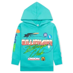 Kids BB Mercer Hoodie - Bright Aqua