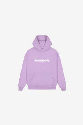 KIDS BLOCK HOODIE | PURPLE