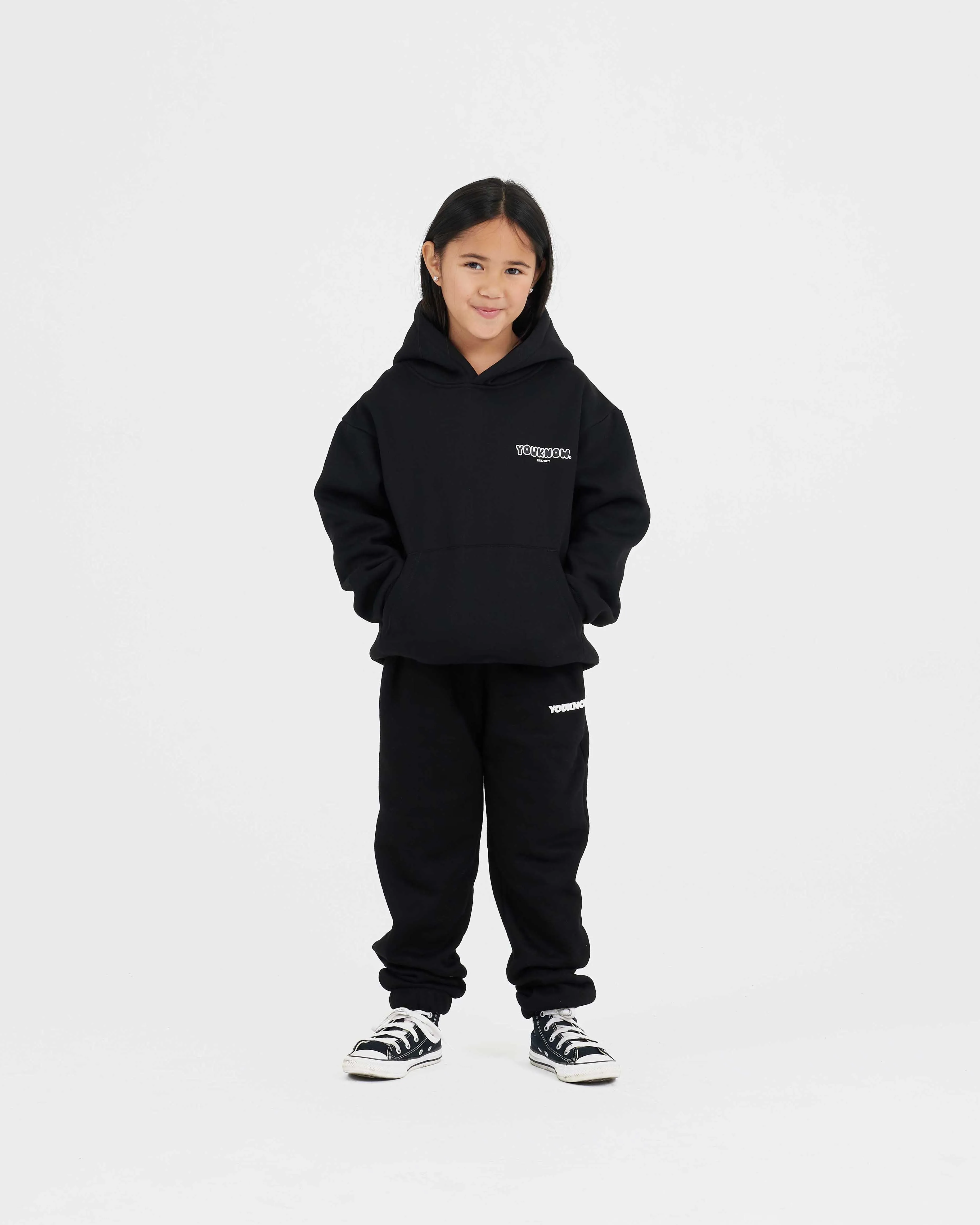 Kids Sunset Hoodie 2.0 | BLACK