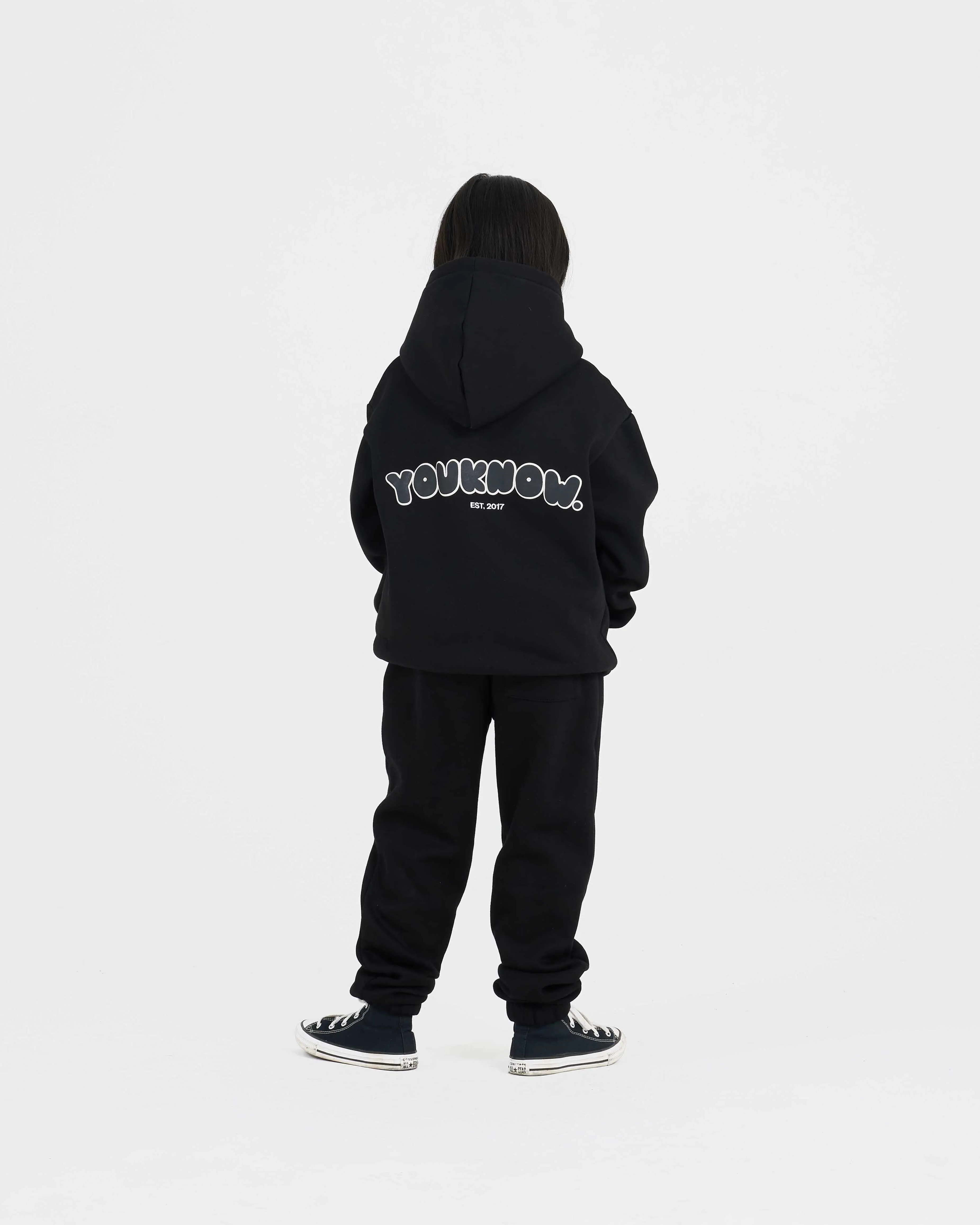 Kids Sunset Hoodie 2.0 | BLACK