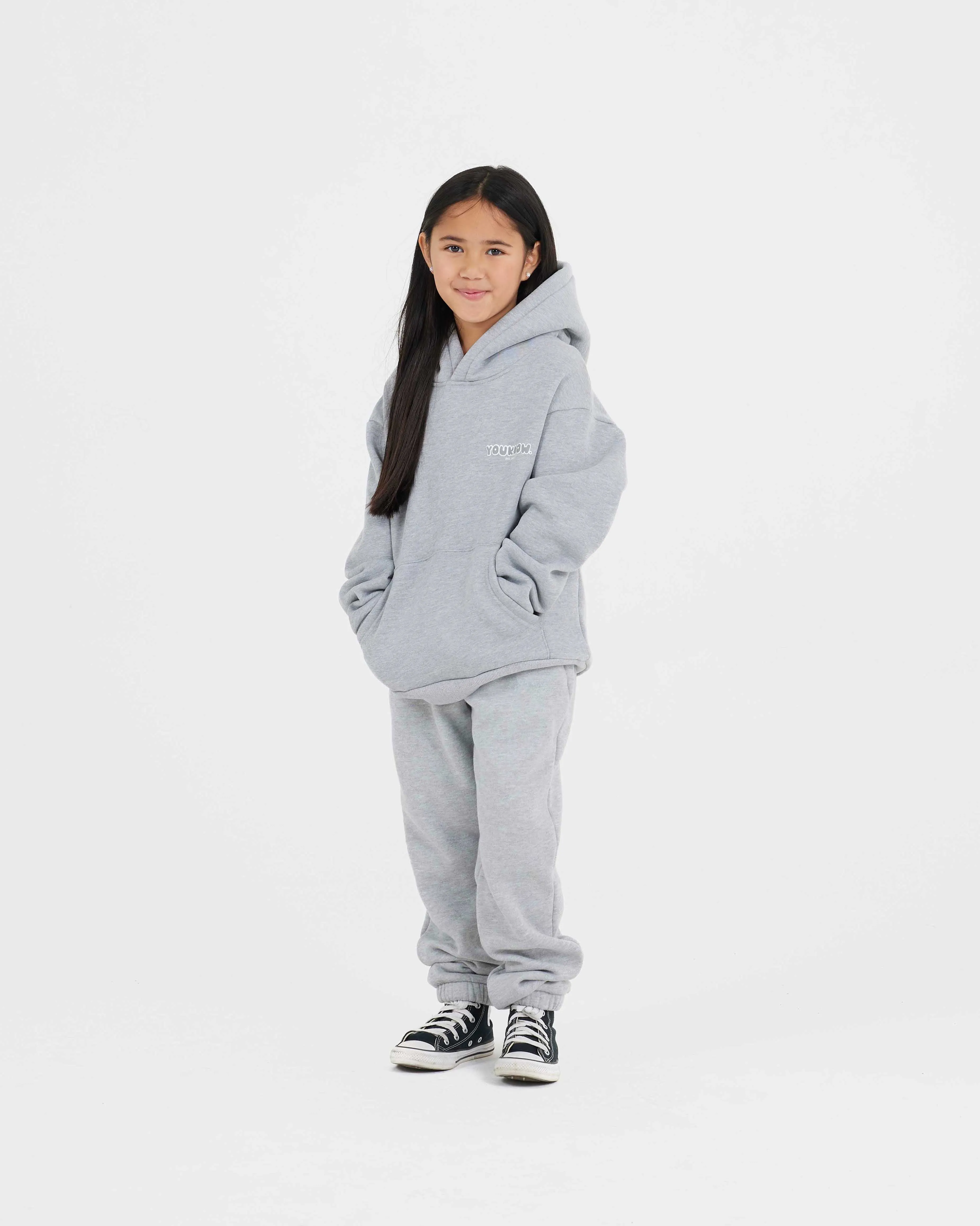 Kids Sunset Hoodie 2.0 | GREY