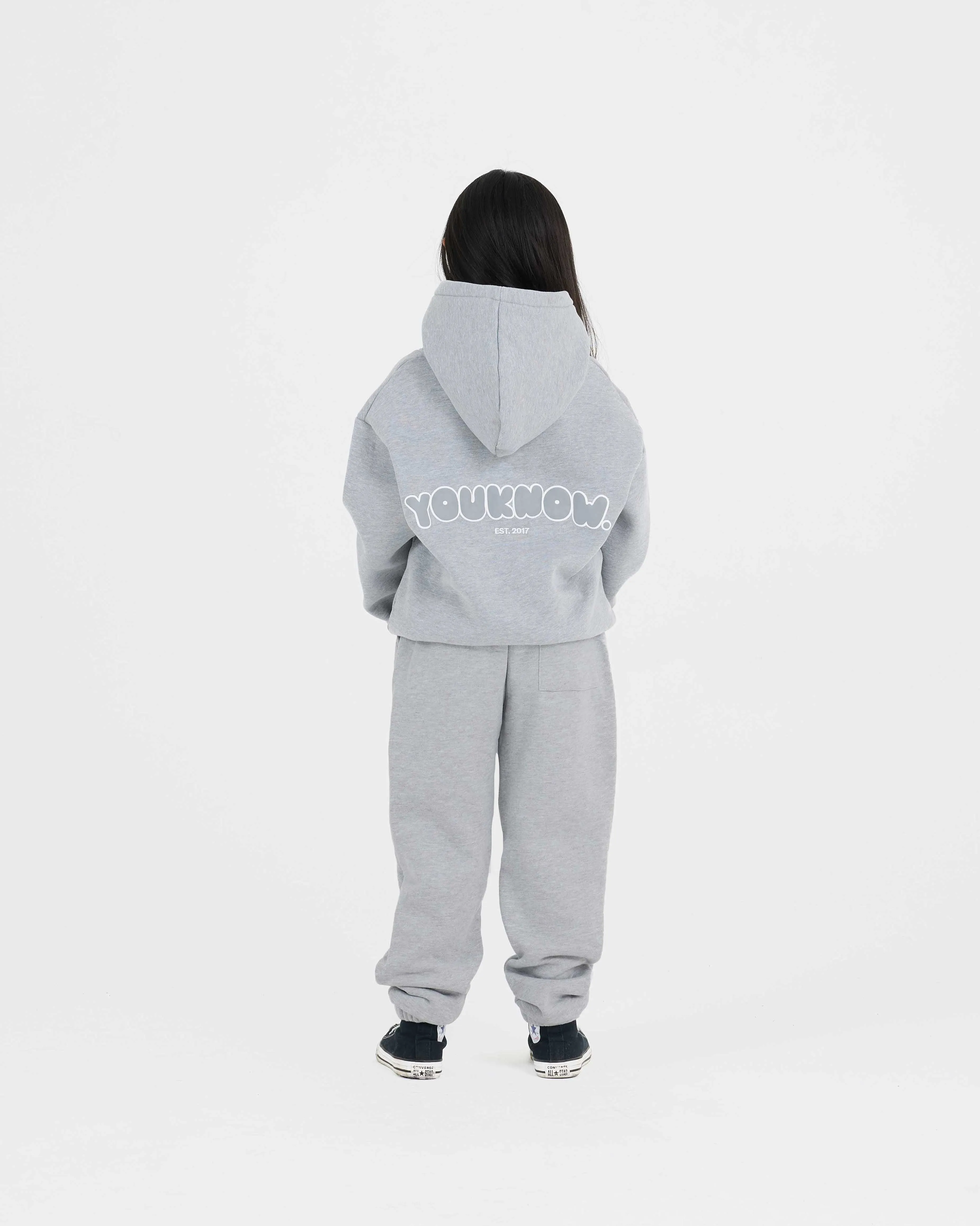 Kids Sunset Hoodie 2.0 | GREY