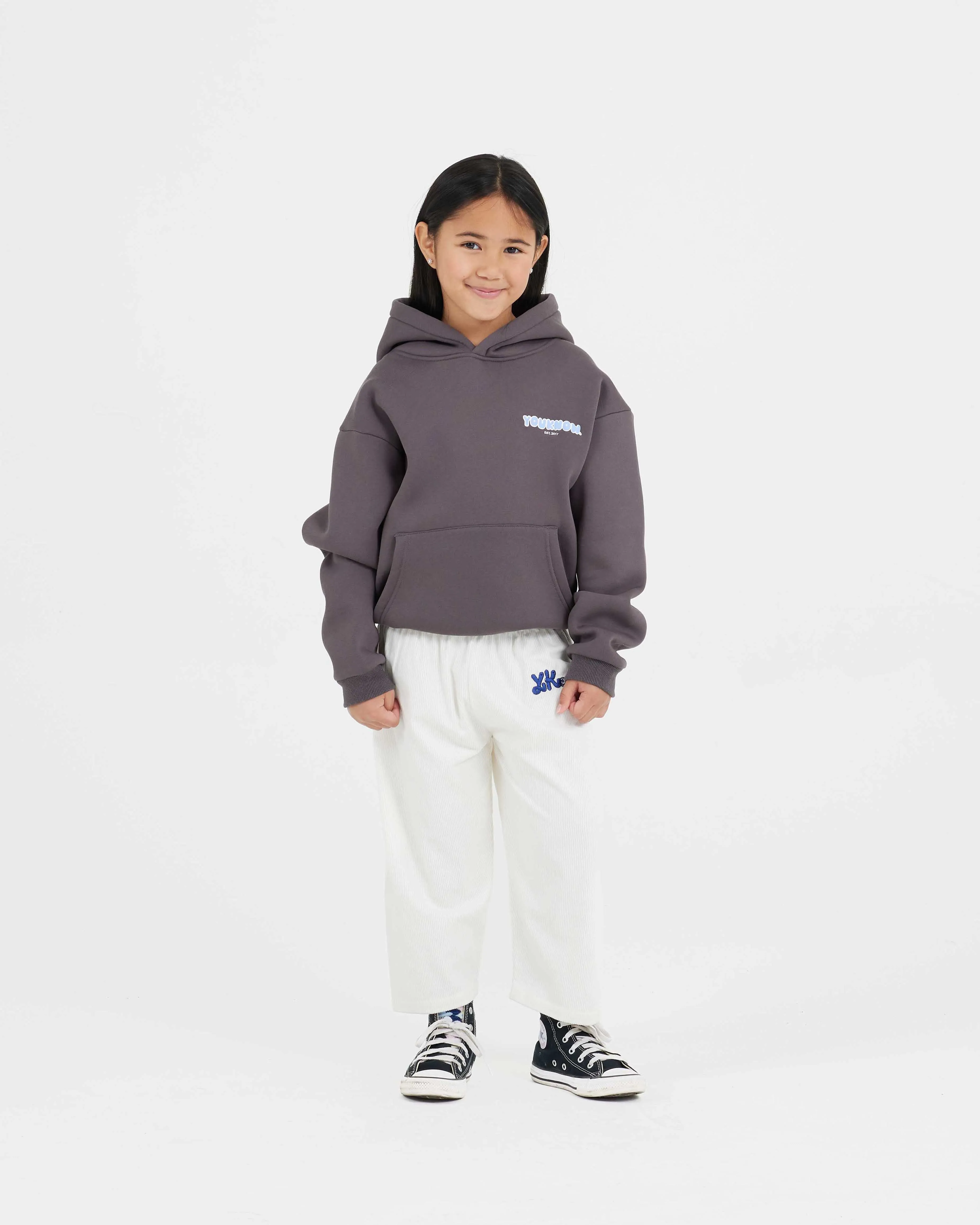 Kids Sunset Hoodie 2.0 | MUSHROOM