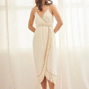 Kilian Fringe Wrap Midi