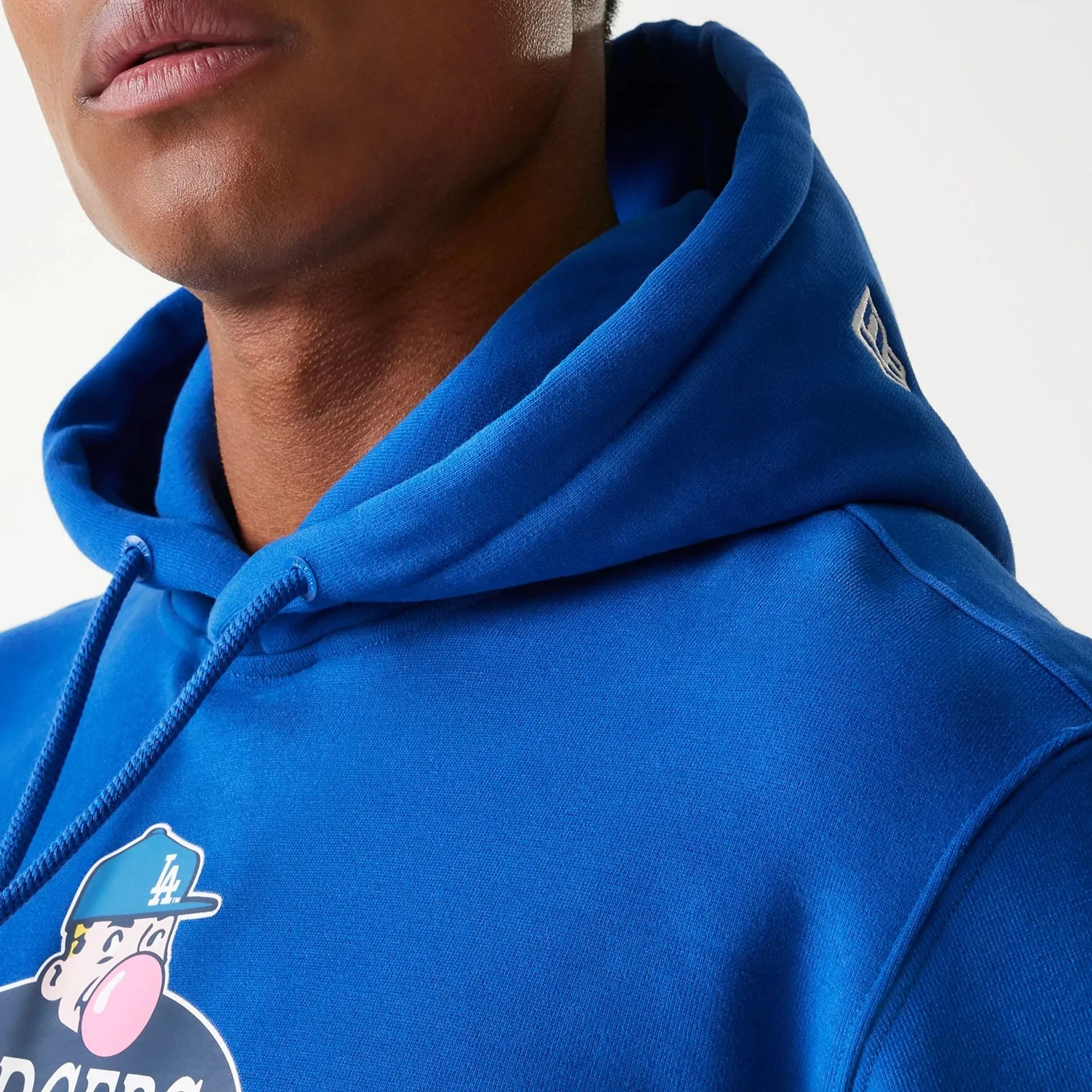 LA Dodgers Korea Blue Pullover Hoodie