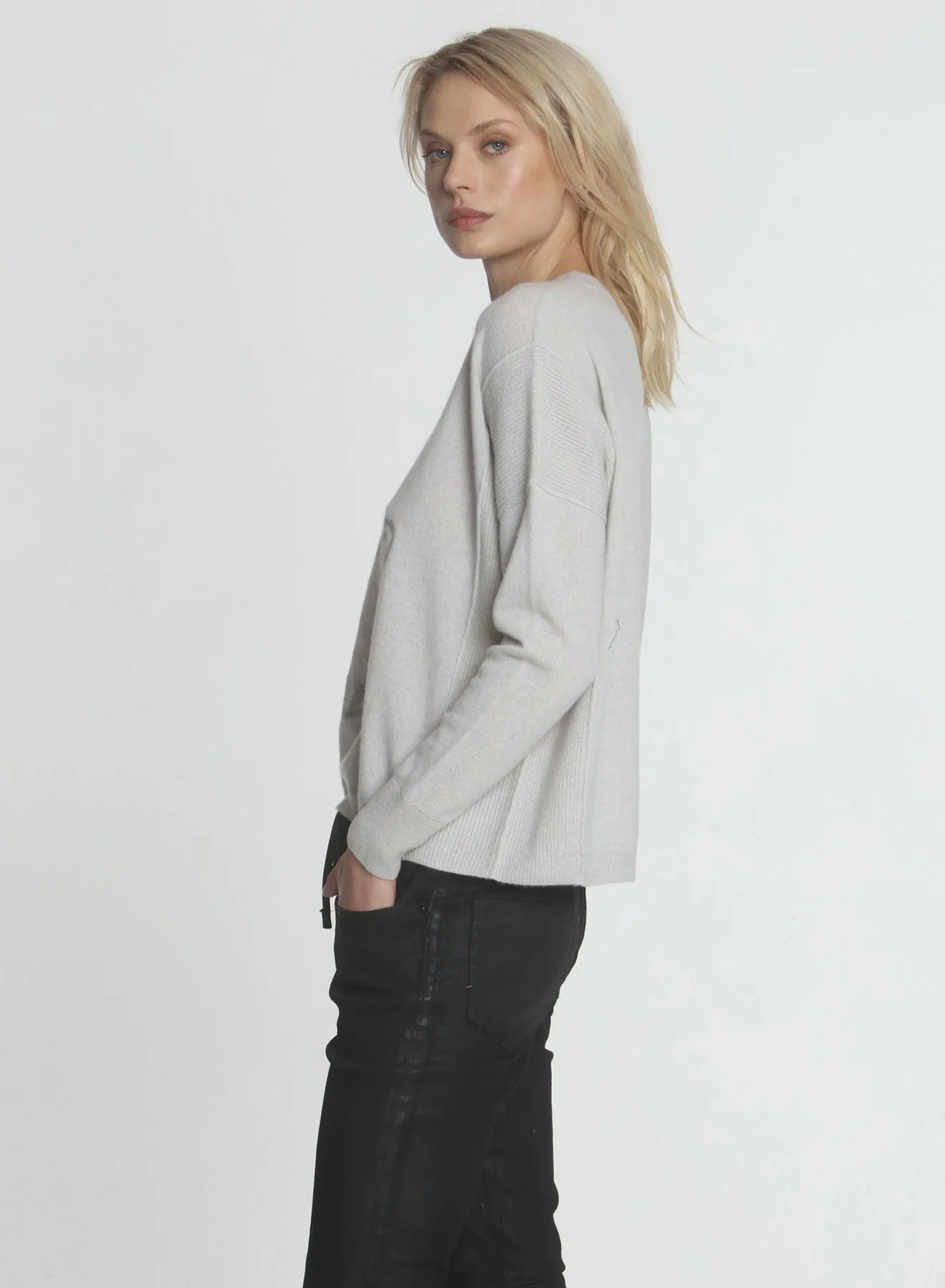 Label + Thread Hamsa Hand Crew Sweater