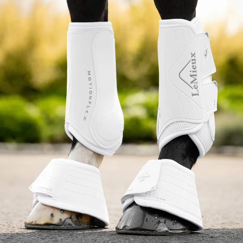 LeMieux Motionflex Dressage Boots - White