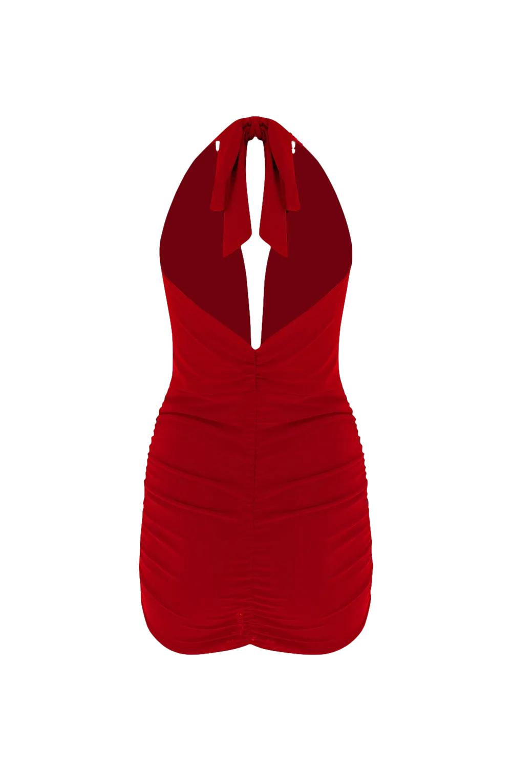 Luna Red Mini Dress