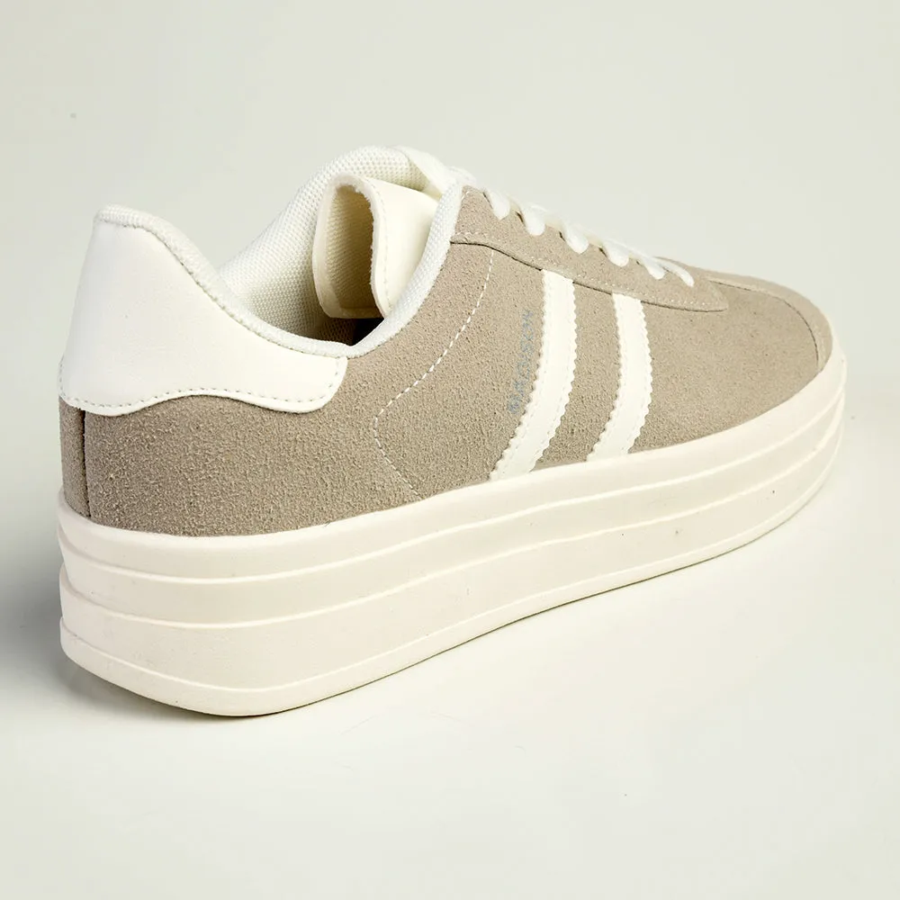 Madison Platform Fashion Sneaker - Grey