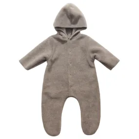 Makié Baby Noel Fleece Jumpsuit Beige