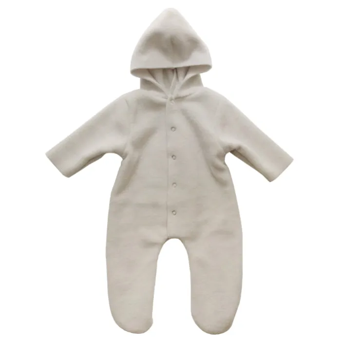 Makié Baby Noel Fleece Jumpsuit Cream