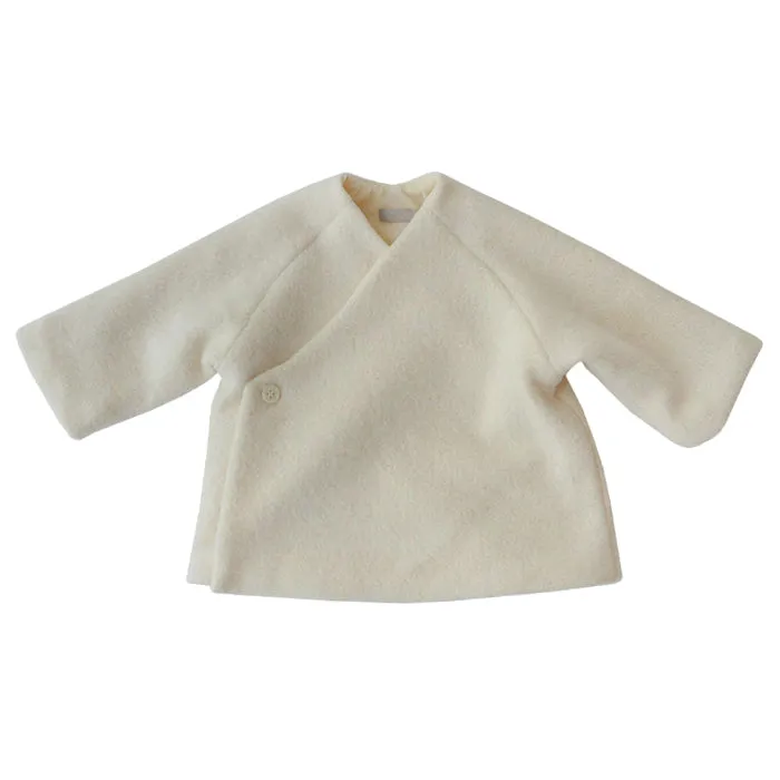 Makié Baby Riley Kimono Jacket Milk Cream