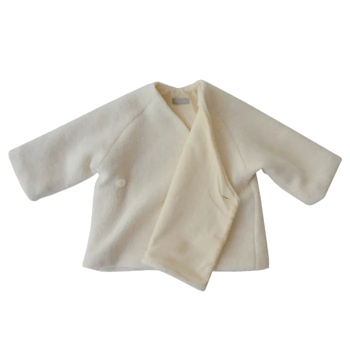 Makié Baby Riley Kimono Jacket Milk Cream