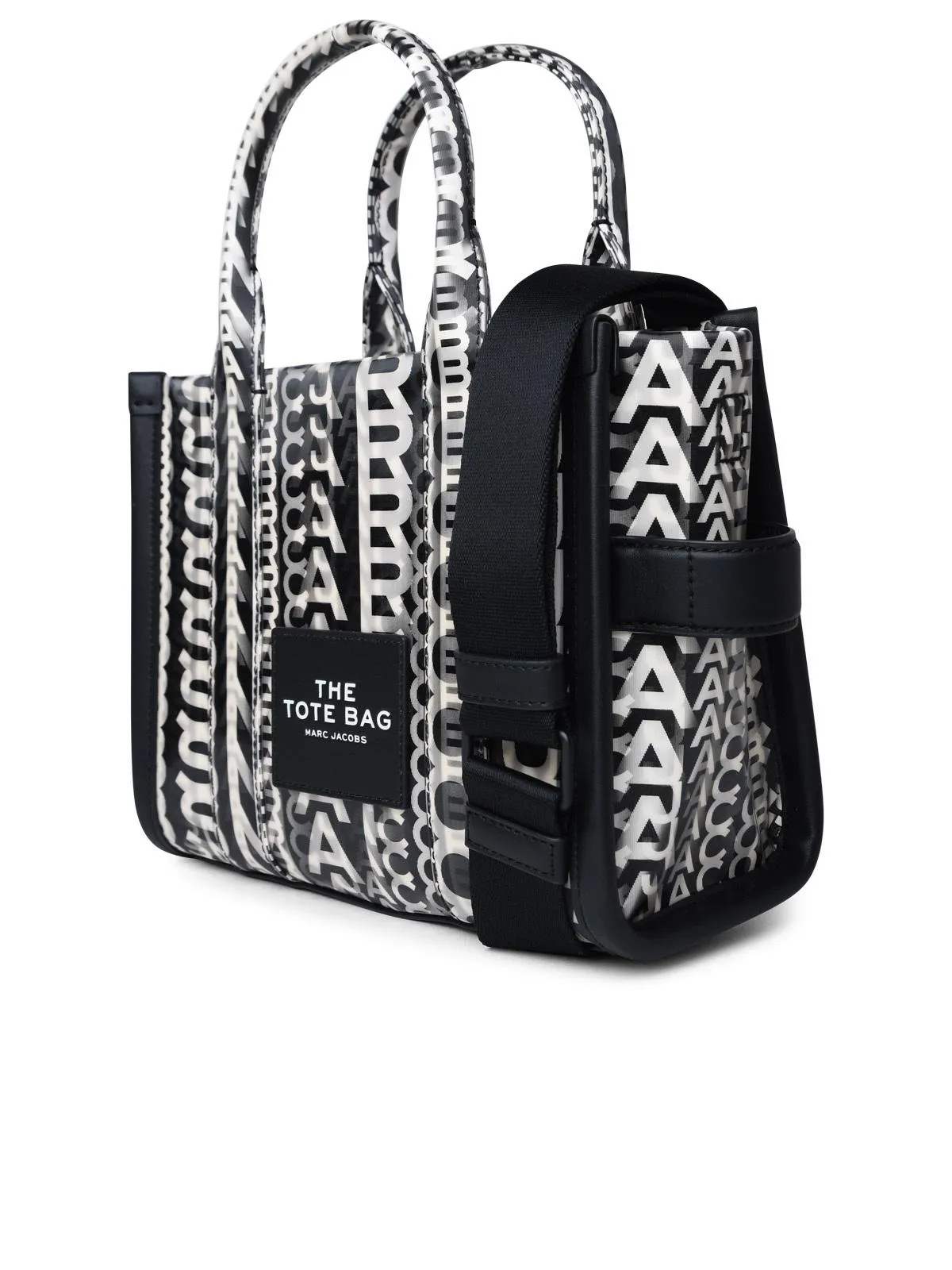 Marc Jacobs (The)    Marc Jacobs () Small 'Tote' Bag In Black Lenticular Fabric