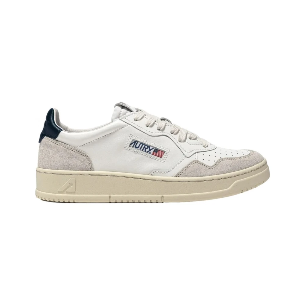 Medalist Low Bianco Blu Sneaker