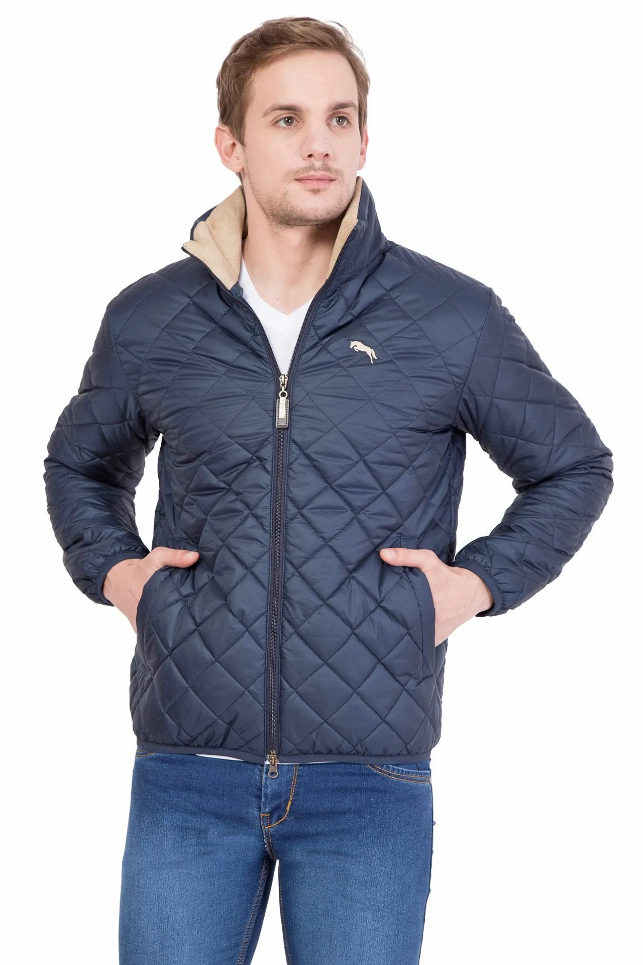 Men Full Sleeve Zipper Jacket