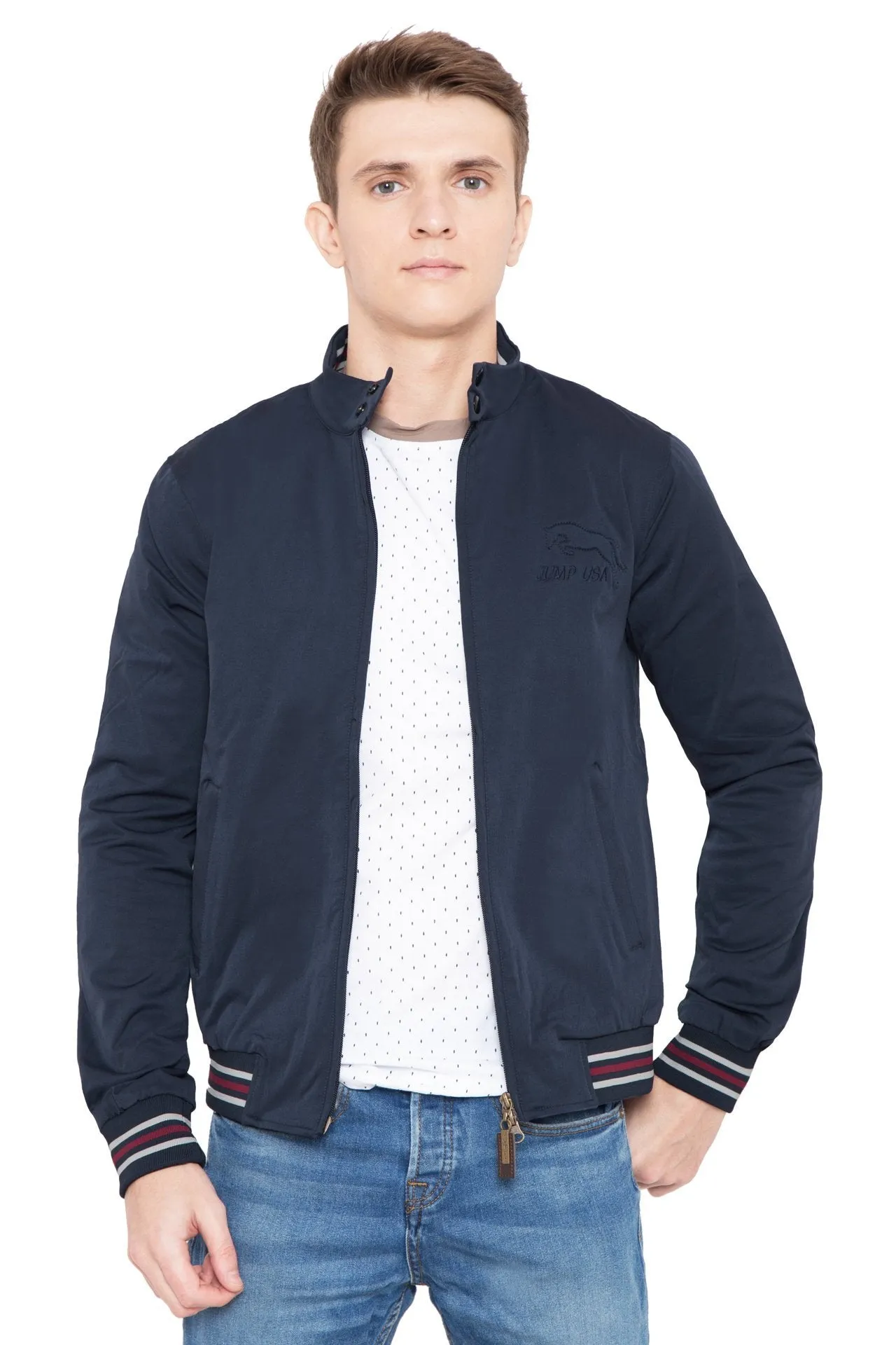 Men Tommy Navy Jacket