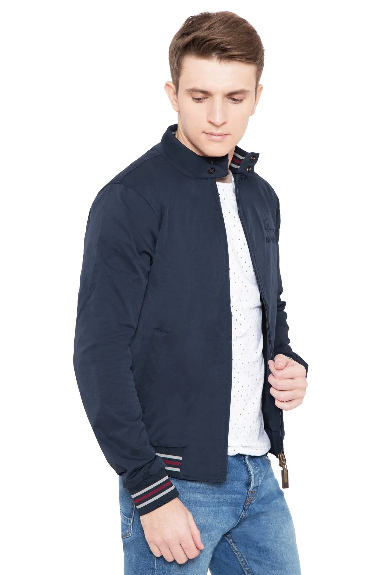 Men Tommy Navy Jacket