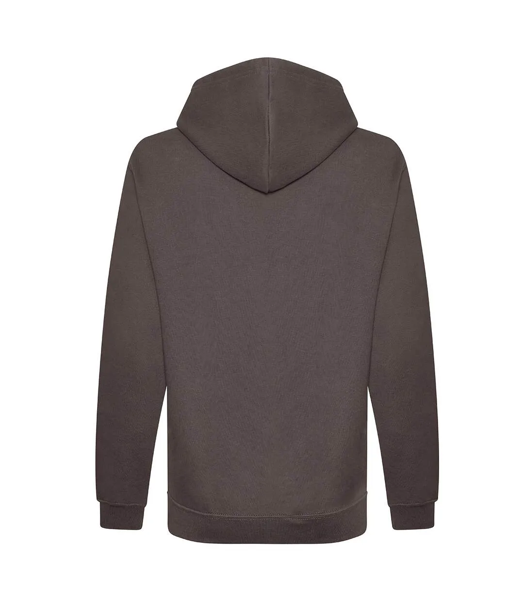 Mens organic hoodie charcoal Awdis