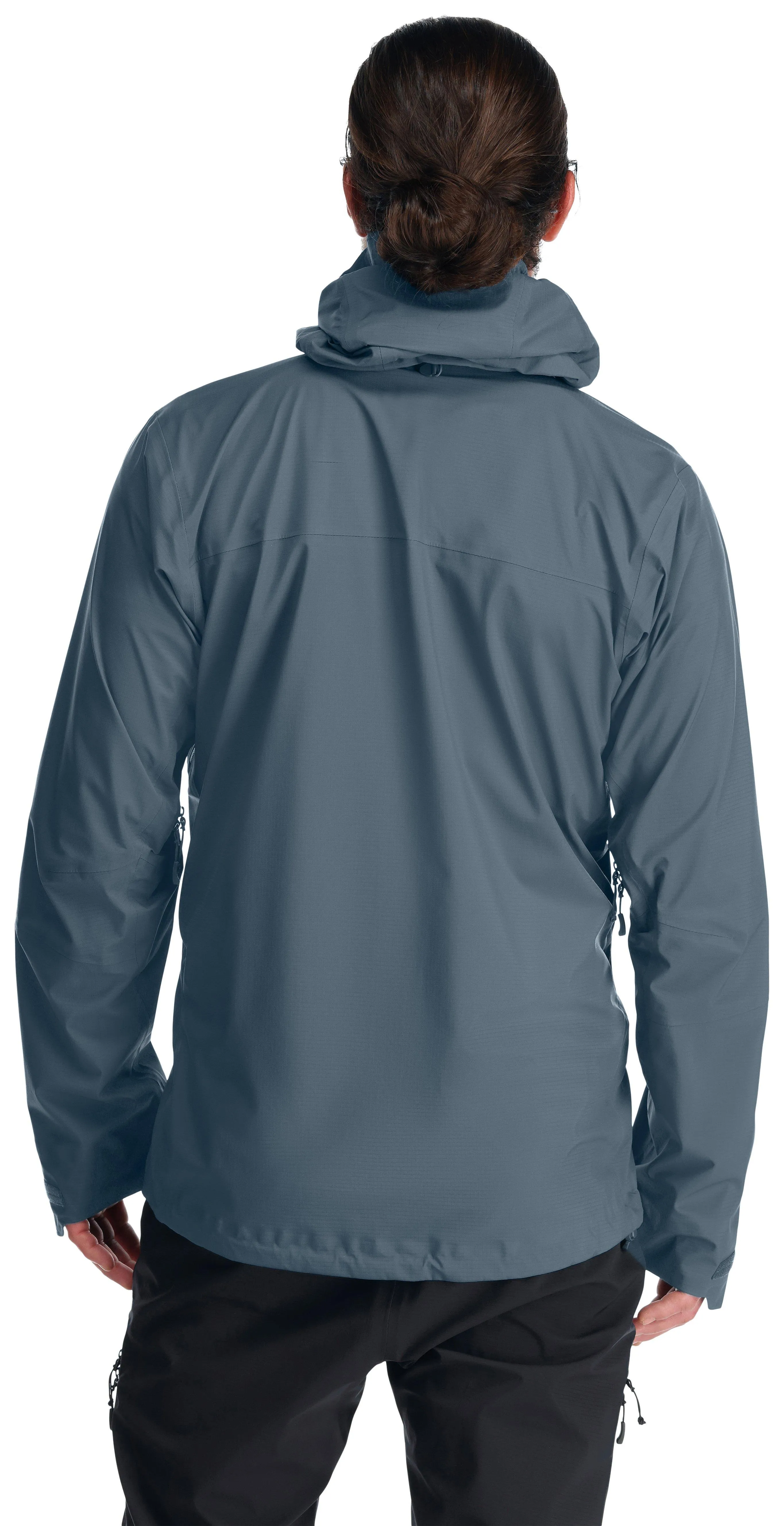 Men's Rab Firewall Jacket Black | Waterproof Jackets | George Fisher UK