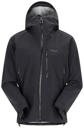 Men's Rab Firewall Jacket Black | Waterproof Jackets UK