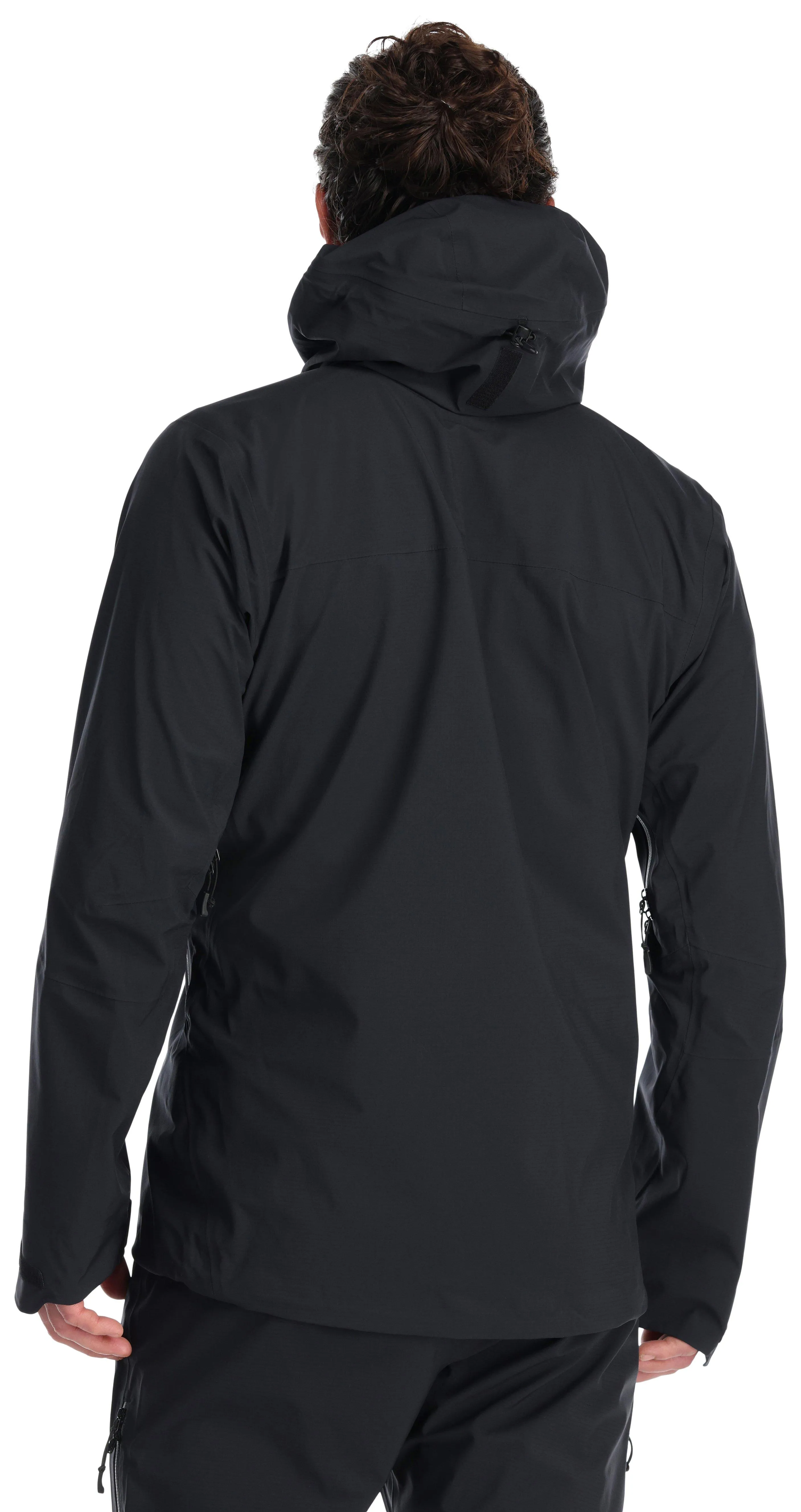 Men's Rab Firewall Jacket Black | Waterproof Jackets UK