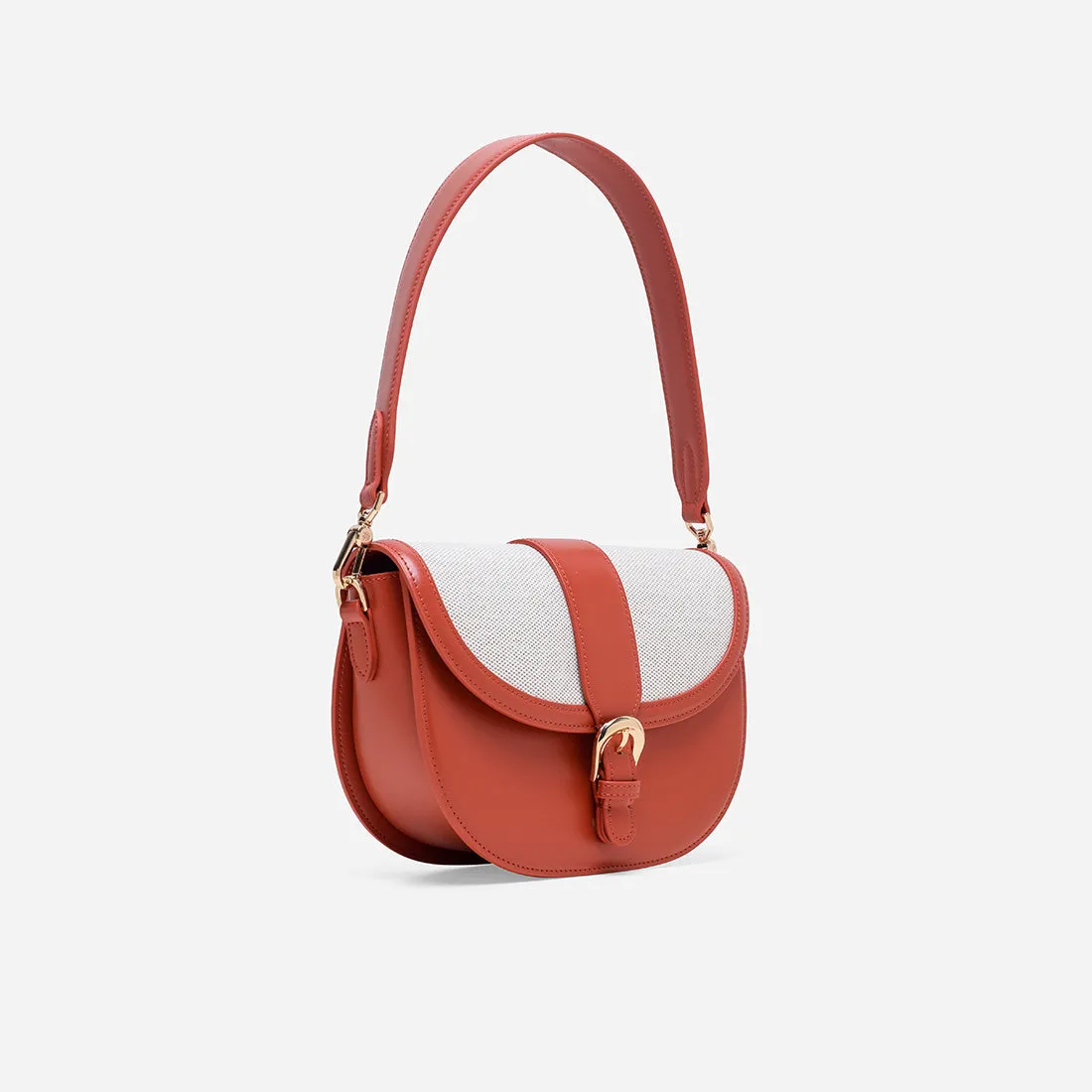 Millie Canvas Saddle Bag