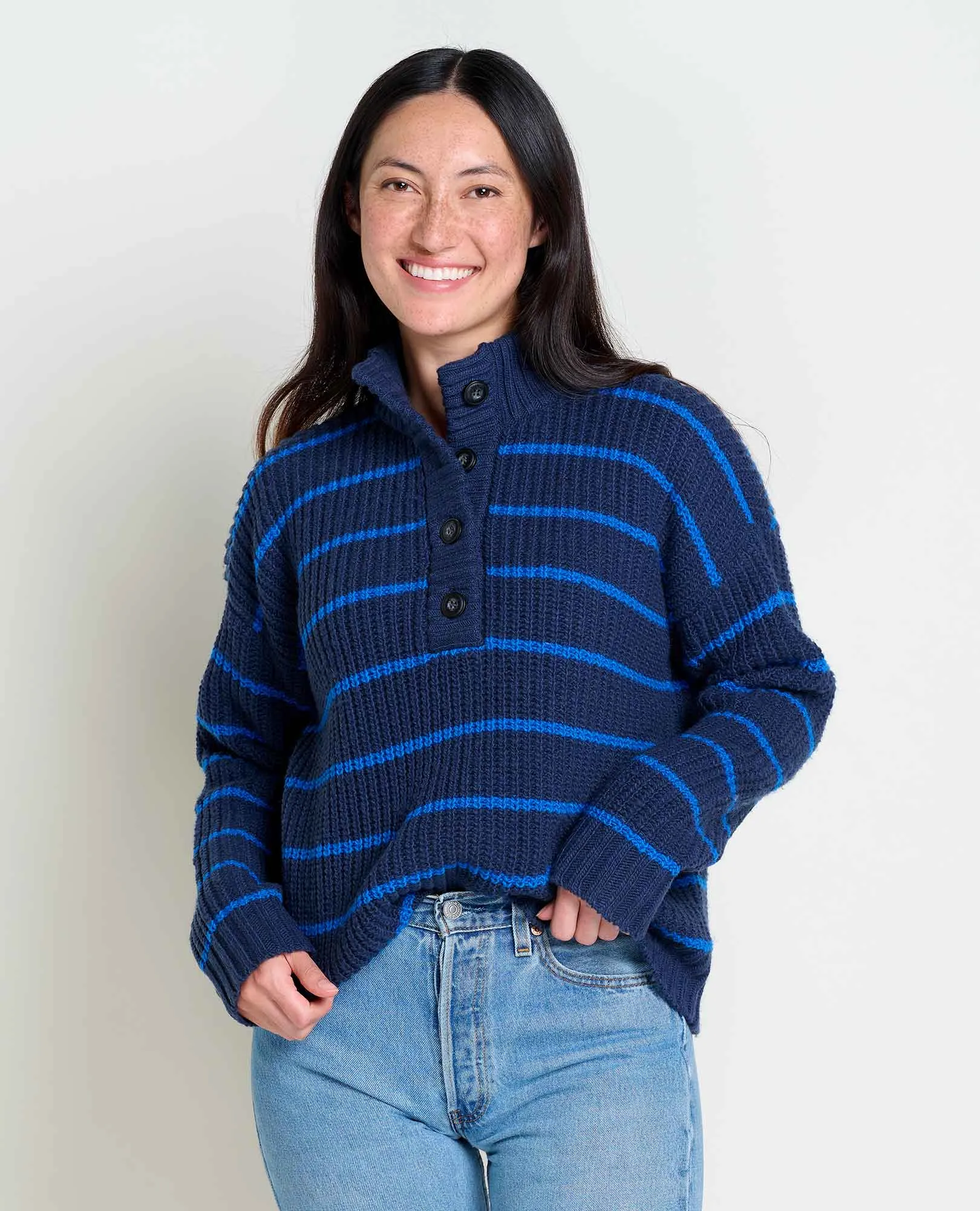 Moss Point Henley Sweater